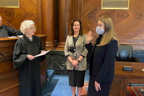 Cynthia Grant sworn-in as new Supreme Court Clerk