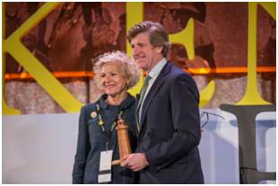 photo of Patrick Kennedy and Justice Anne M.Burke