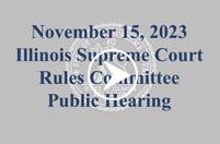 Watch Supreme Court Rules Committee Public Hearing Now
