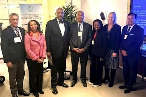 Chief Justice P. Scott Neville, Jr. hosts “Balance the Scales of Justice”  pro bono event